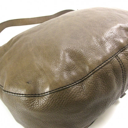 Chloe Leather Edith Shoulder Bag Olive Green 5 of 10