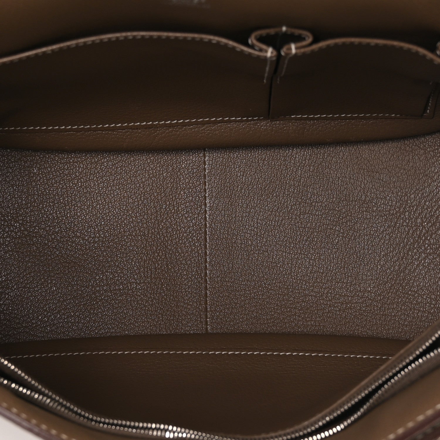 Hermes Taurillon Clemence Jypsiere 28 Etoupe 5 of 10