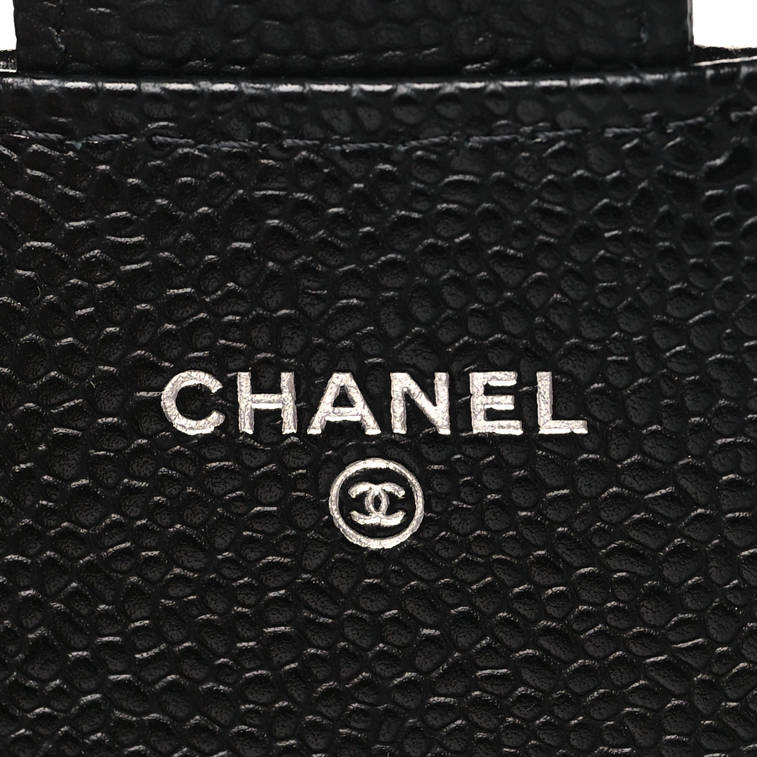 Chanel Caviar Quilted Large Gusset Flap Wallet Black 6 of 9