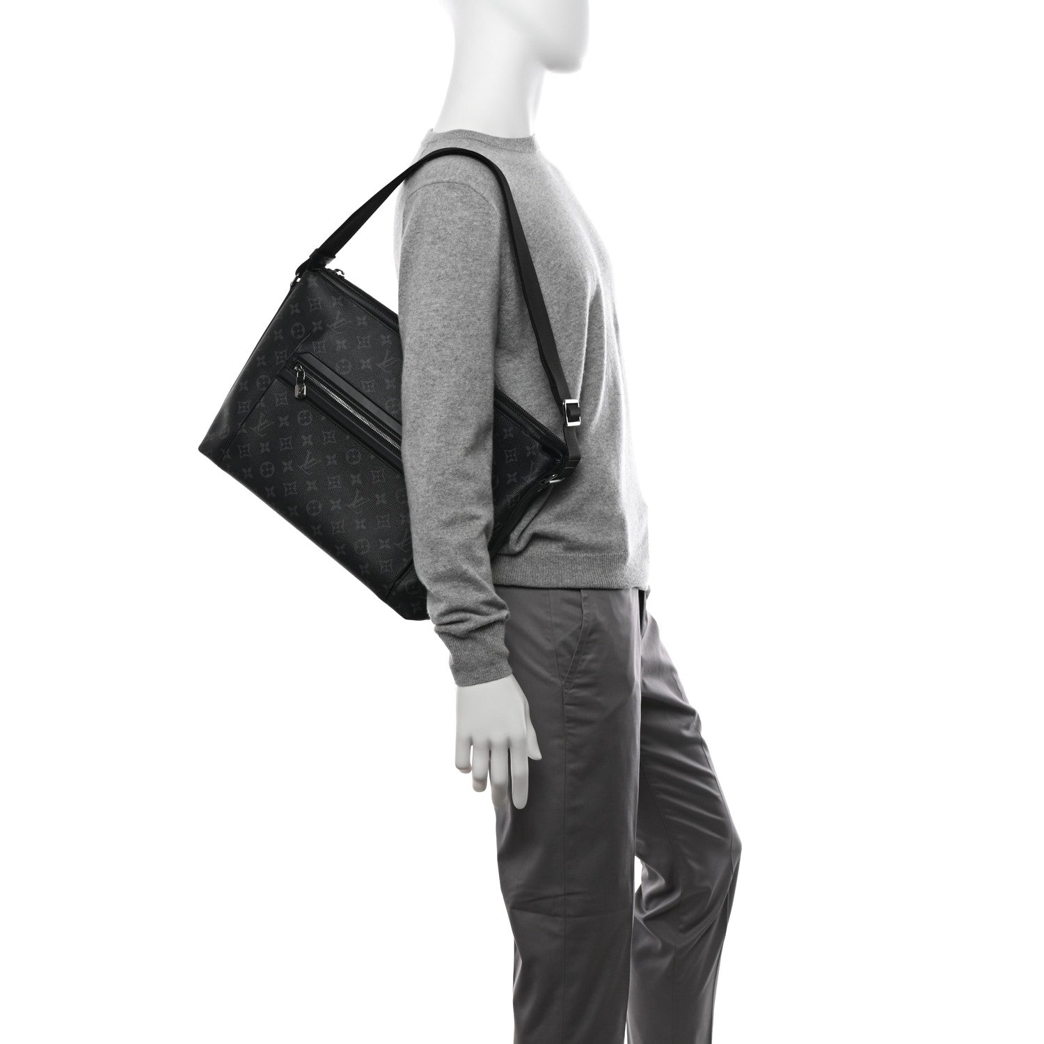 Louis Vuitton Monogram Eclipse Odyssey Messenger MM 2 of 10