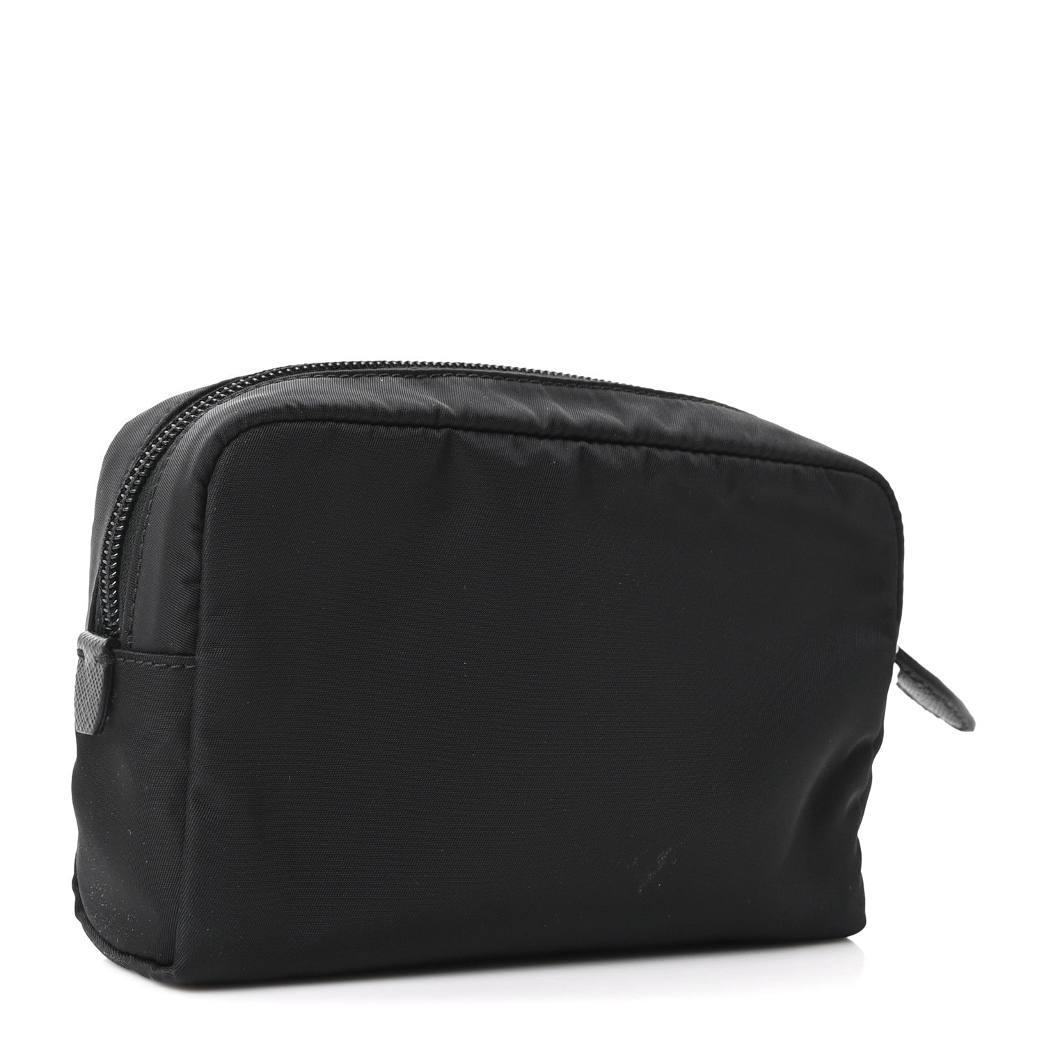 Prada Re-Nylon Vela Saffiano Wristlet Black 3 of 10
