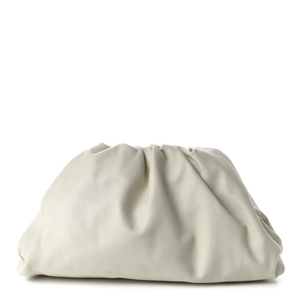 Bottega Veneta Smooth Butter Calf The Pouch Oversized Clutch Mist 1 of 9