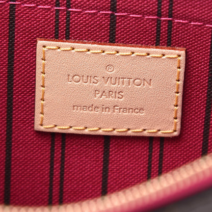 Louis Vuitton Monogram Neverfull MM GM Pochette Pivoine 6 of 7