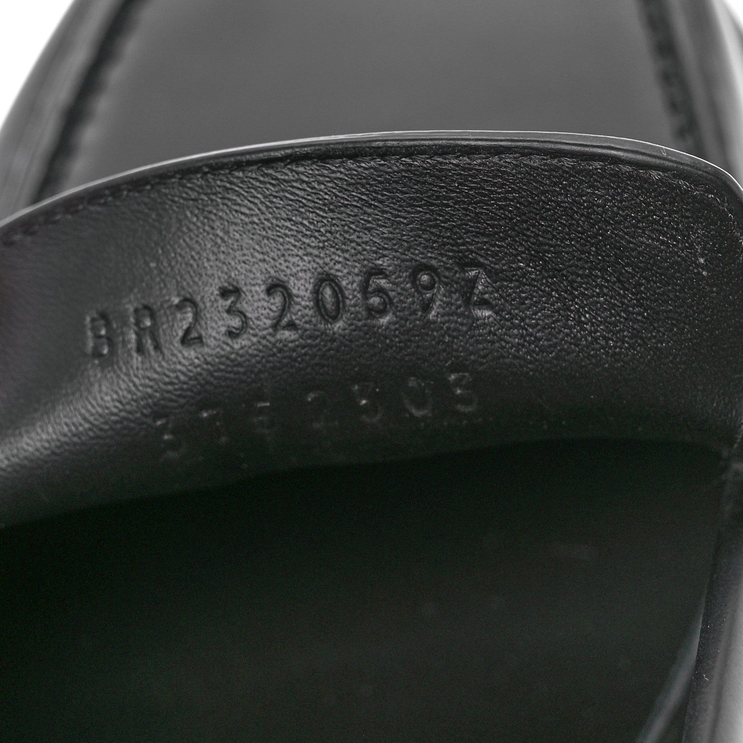 Hermes Glazed Calfskin Womens Hitch Loafers 37.5 Black 8 of 9