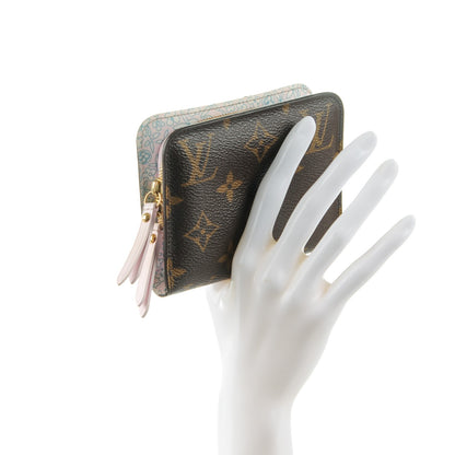 Louis Vuitton Monogram Fleuri Insolite PM Wallet Rose 2 of 7