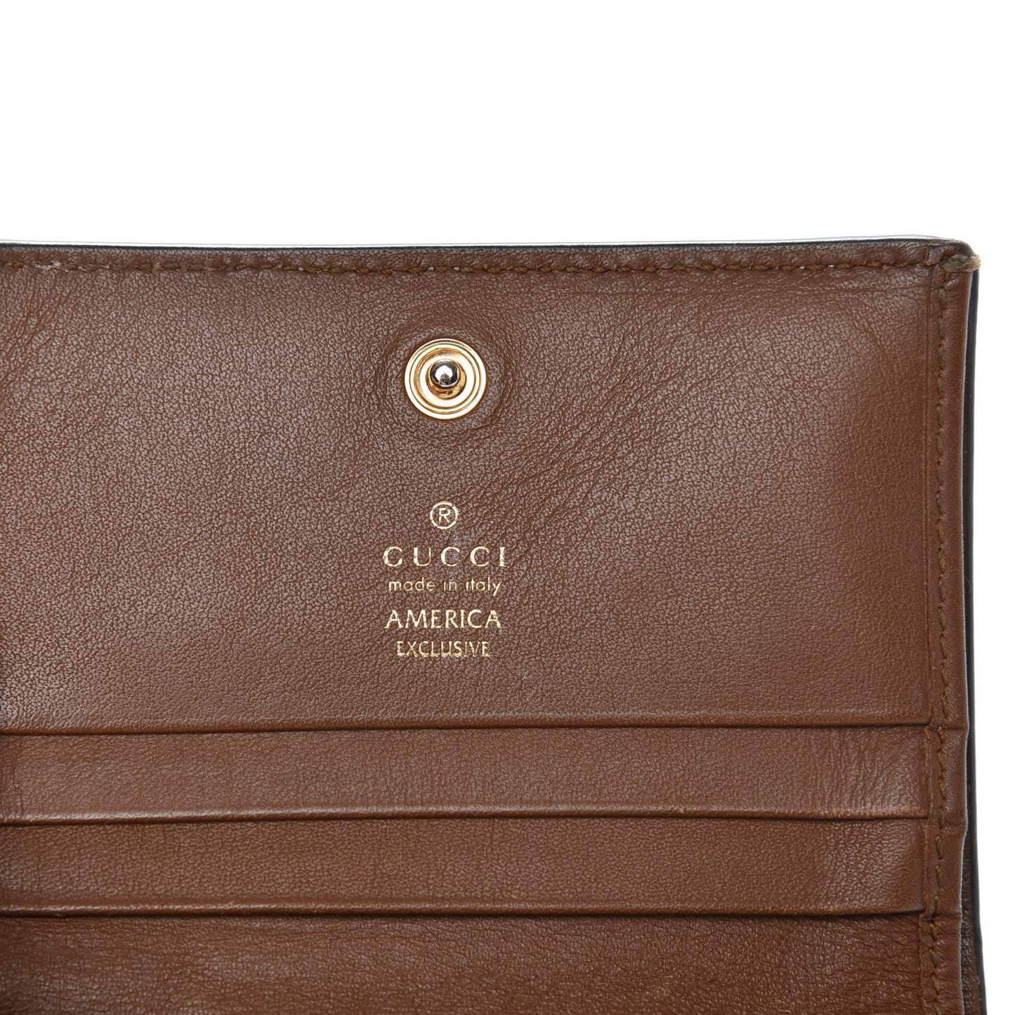 GG Supreme Monogram Rose Embroidered Print Card Case