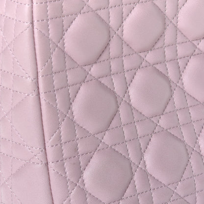 Christian Dior Lambskin Cannage Medium Lady Dior Light Pink 10 of 10