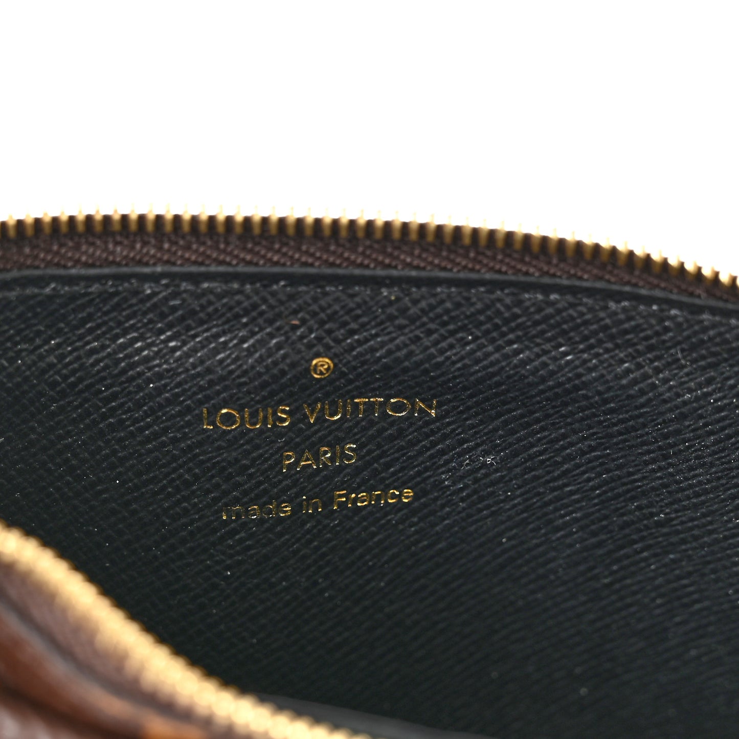 Monogram Recto Verso Card Holder Black