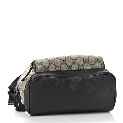 Gucci GG Supreme Monogram Small Eden Day Backpack Black 4 of 9