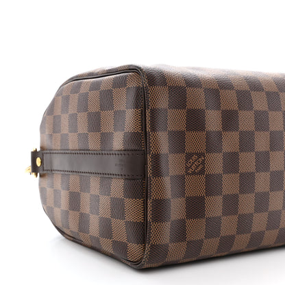 Louis Vuitton Damier Ebene Speedy Bandouliere 25 9 of 10