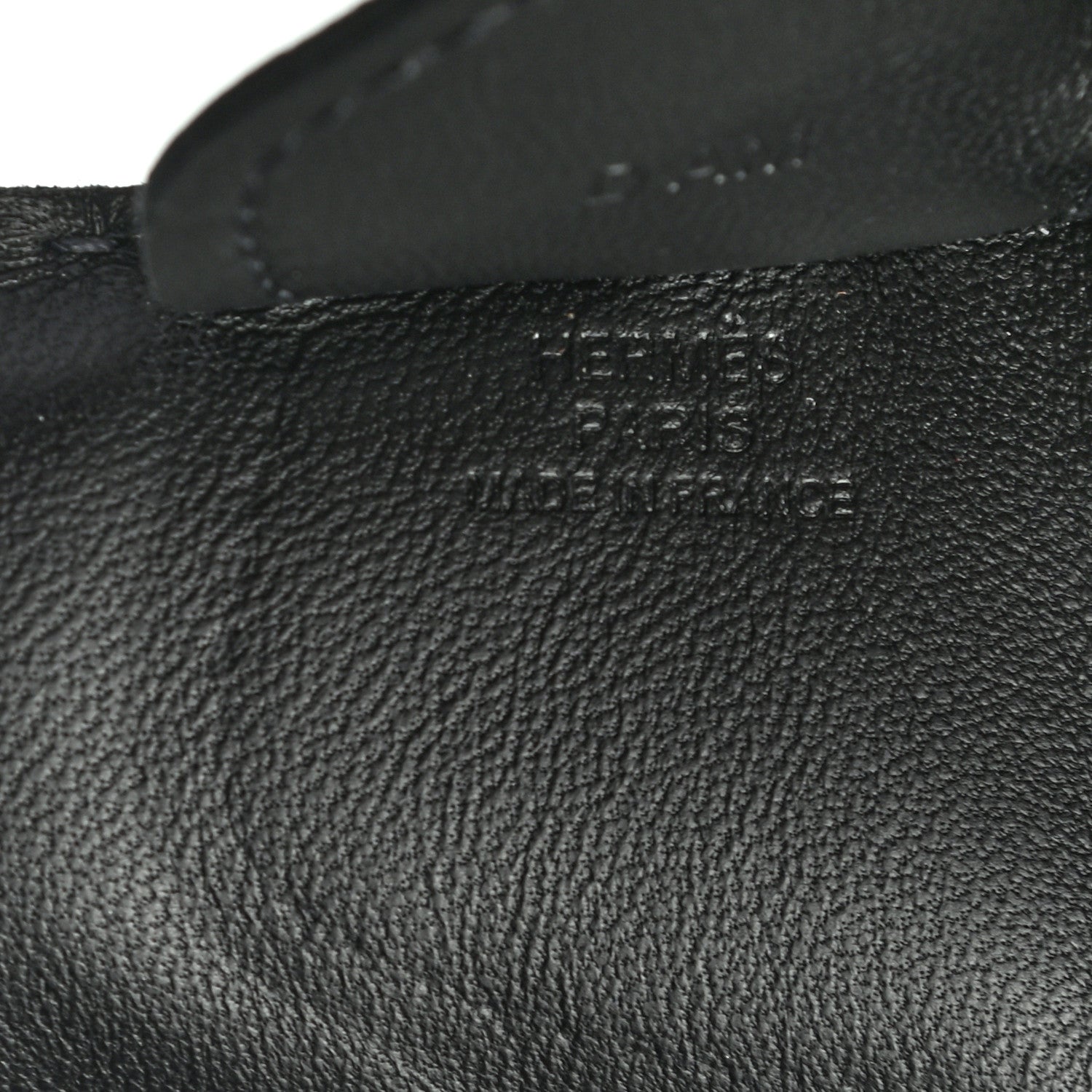 Hermes Milo Lambskin Grigri Rodeo Horse Bag Charm GM So Black 3 of 4