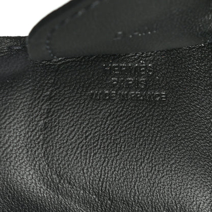 Hermes Milo Lambskin Grigri Rodeo Horse Bag Charm GM So Black 3 of 4