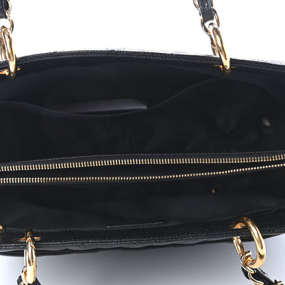 Chanel Caviar Quilted Grand Shopping Tote GST Black 5 of 9