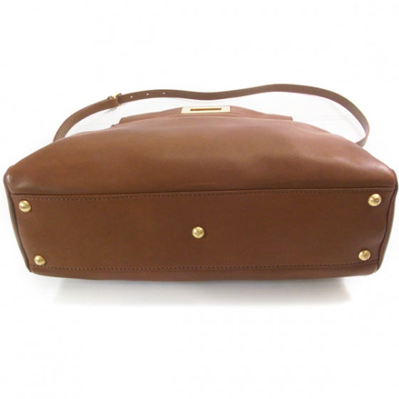Vitello Saddle Medium Peekaboo Iconic Satchel Moro