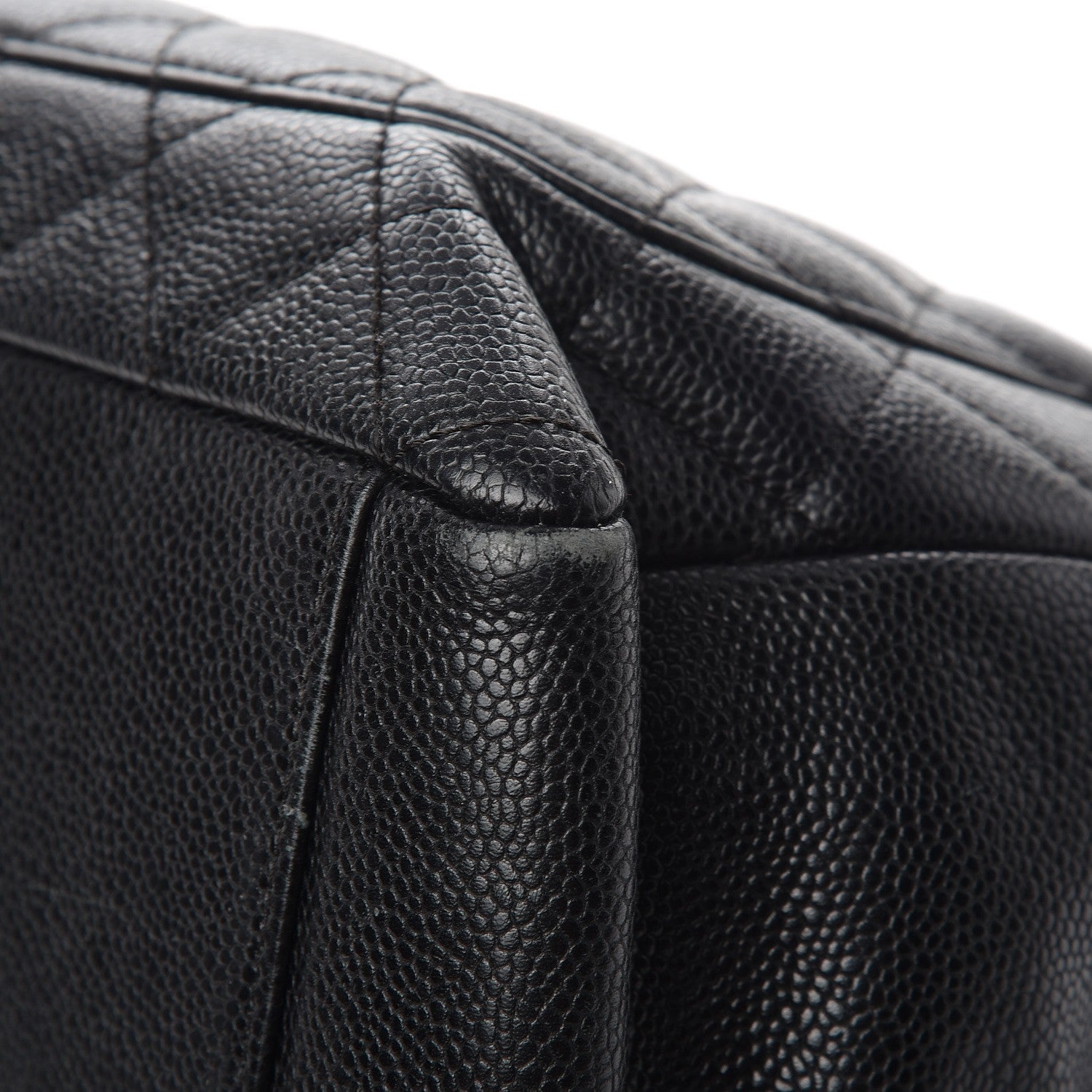 Chanel Caviar Quilted Grand Shopping Tote GST Black 11 of 15