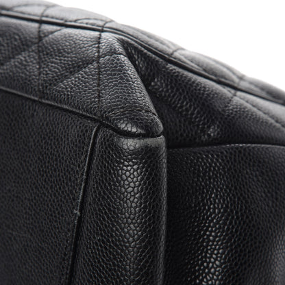 Chanel Caviar Quilted Grand Shopping Tote GST Black 11 of 15
