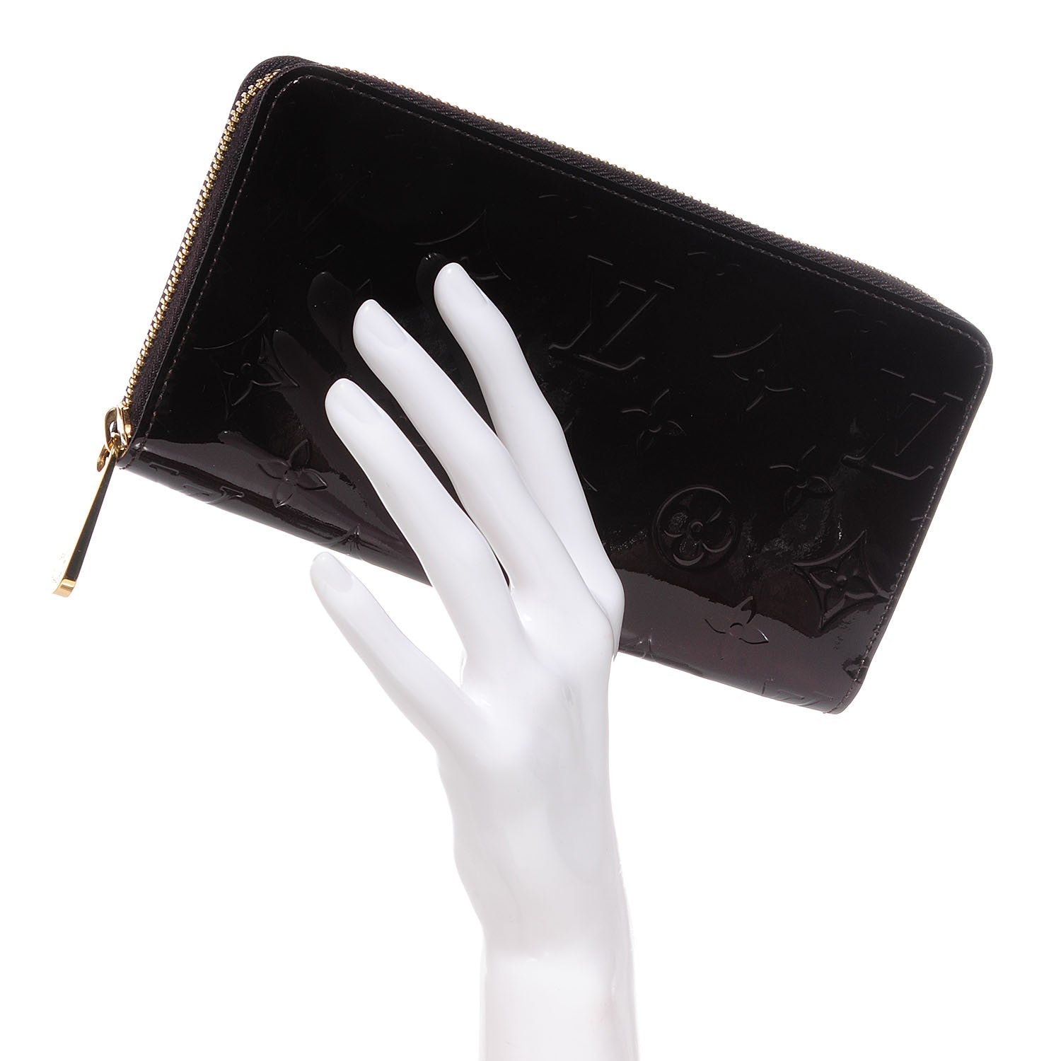 Louis Vuitton Vernis Zippy Wallet Amarante 2 of 7