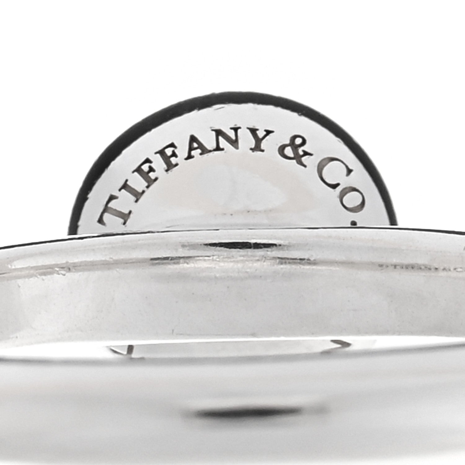 Tiffany Sterling Silver 8mm Hardwear Ball Ring 57 8 6 of 6
