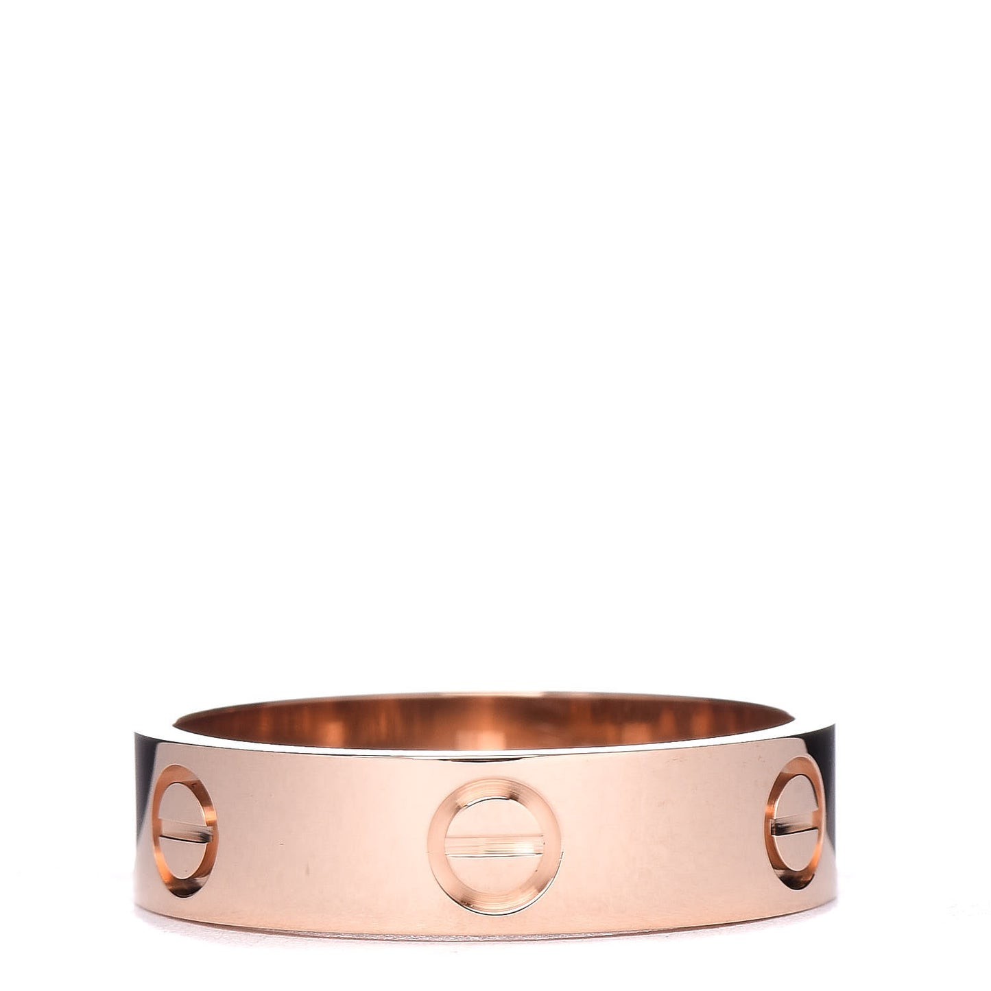 18K Pink Gold 5.5mm LOVE Ring 60 9