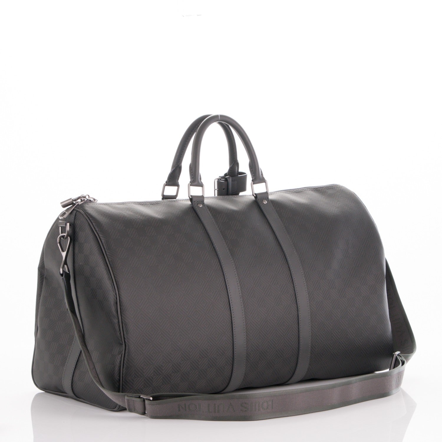 Louis Vuitton Damier Carbone Keepall Bandouliere 55 2 of 6