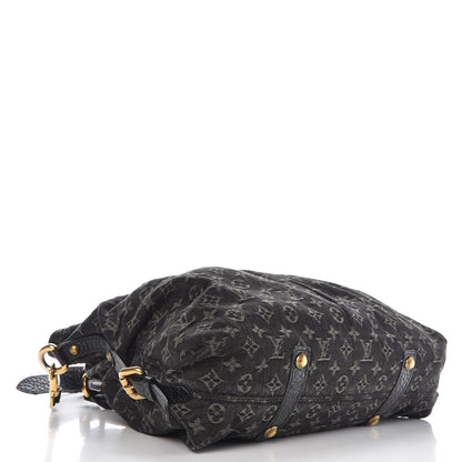 Louis Vuitton Denim Neo Cabby GM Black 4 of 12