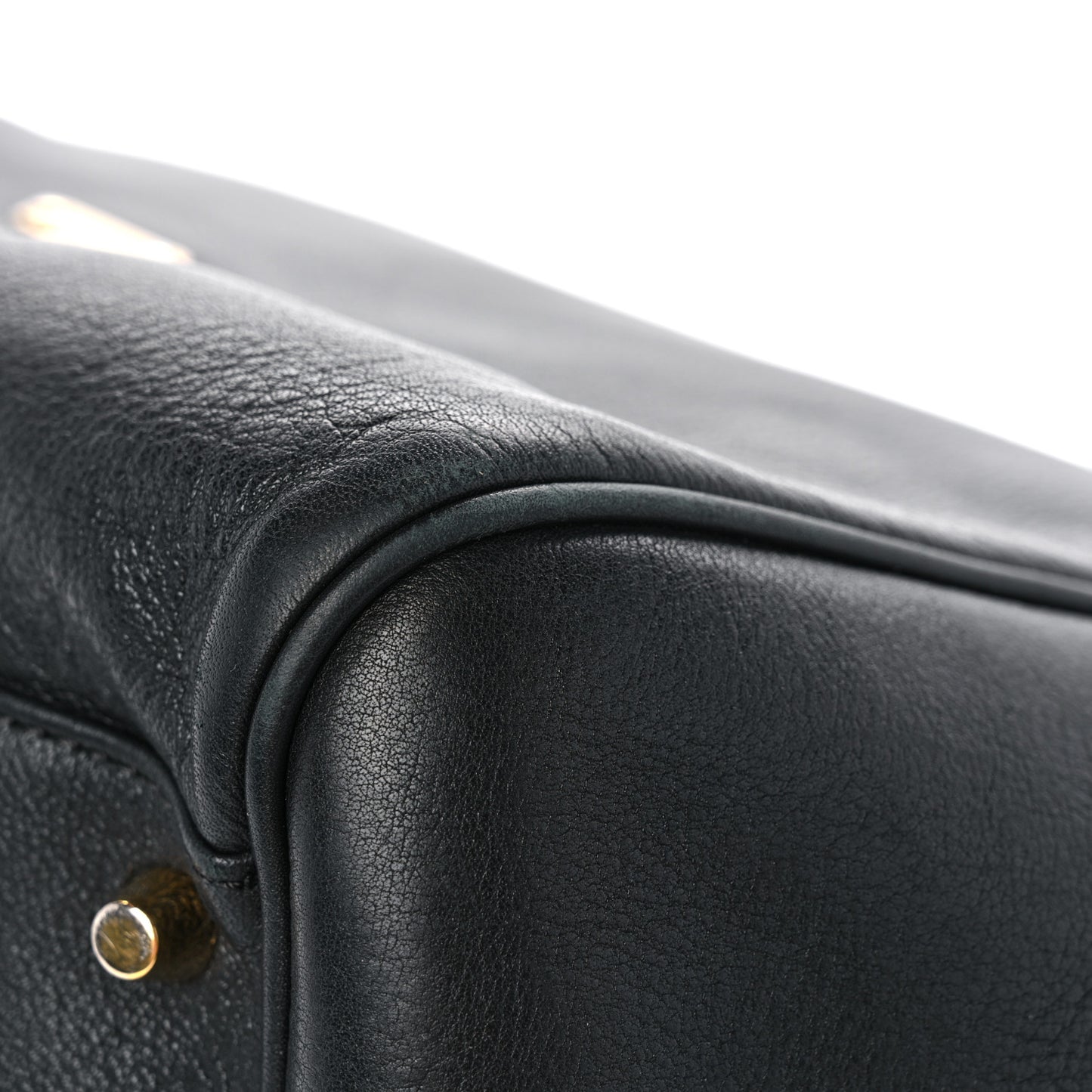 Lambskin Small Canterbury Tote Black