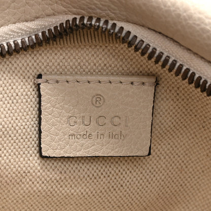 Gucci Grained Calfskin Small Logo Belt Bag White 6 of 11