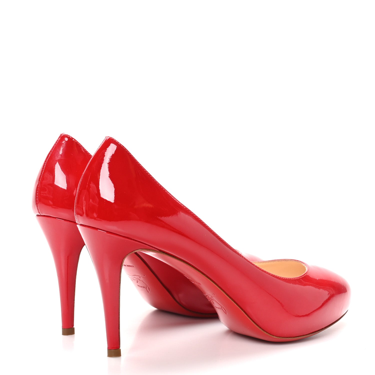 Christian Louboutin Patent Declic 90 Pumps 37 Loubi 4 of 8