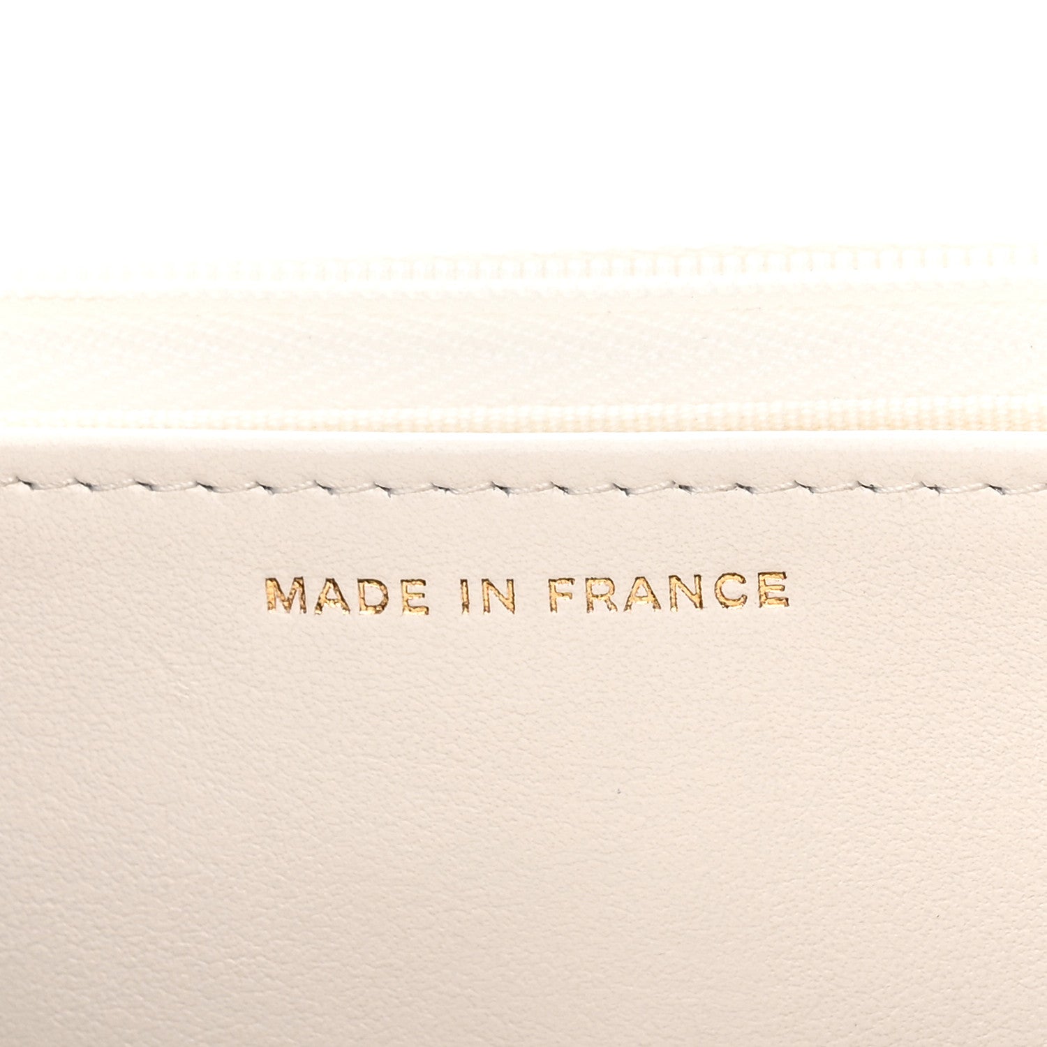 Chanel Caviar Quilted Crystal CC Wallet On Chain WOC White 7 of 12