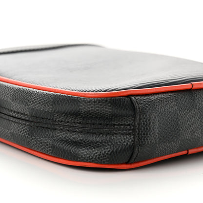 Louis Vuitton Epi Damier Graphite Danube Slim PM 8 of 13