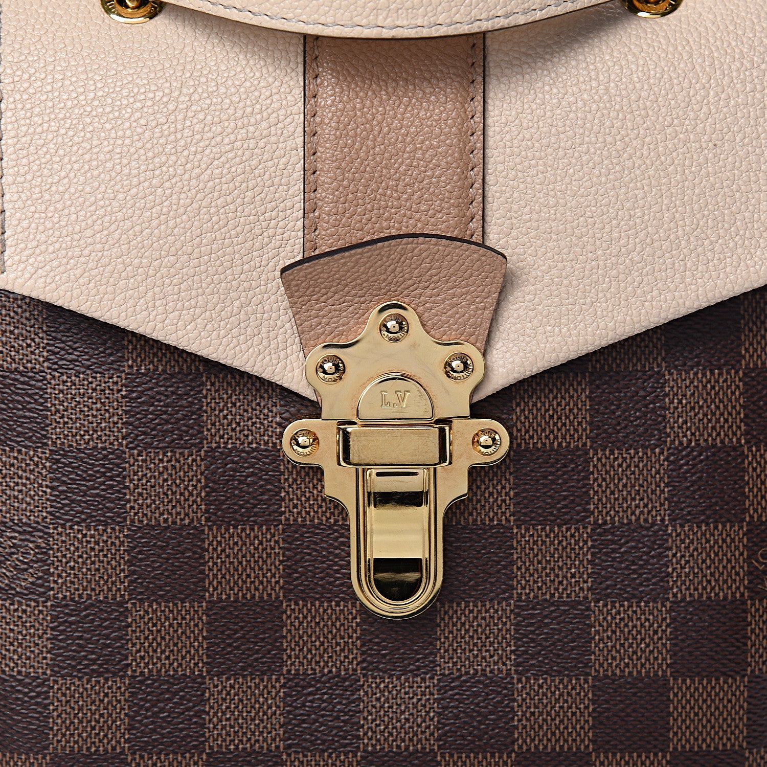 Louis Vuitton Damier Ebene Clapton Backpack Creme 12 of 12
