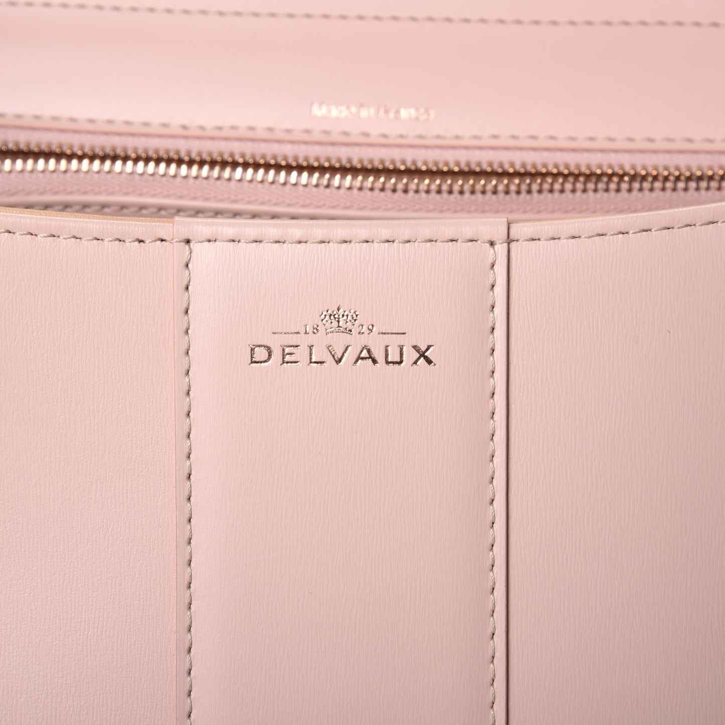 Calfskin MM Brillant Satchel Nude