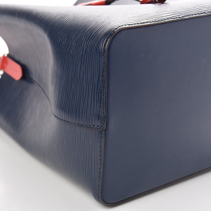 Louis Vuitton Epi Neonoe Indigo Coquelicot 10 of 11