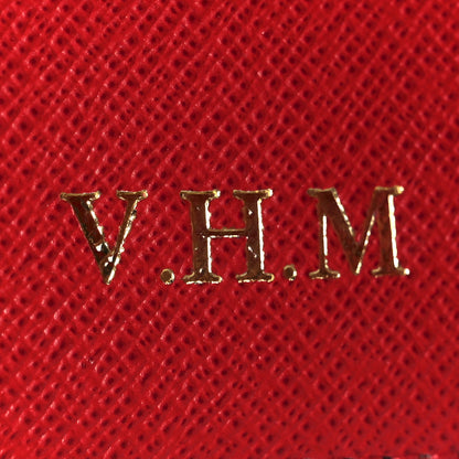 Louis Vuitton Damier Ebene Victorine Wallet Red 8 of 10