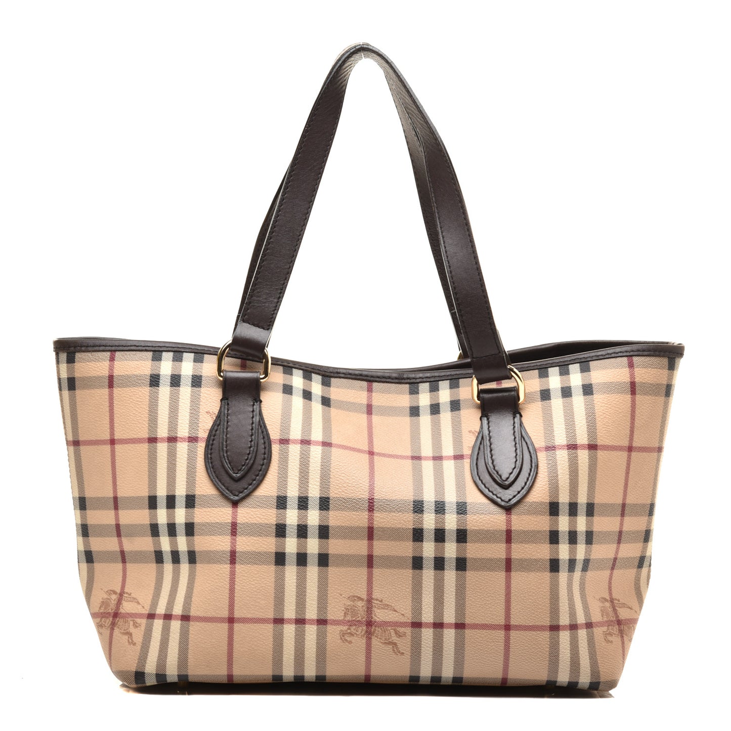 Haymarket Check Medium Regent Tote Chocolate