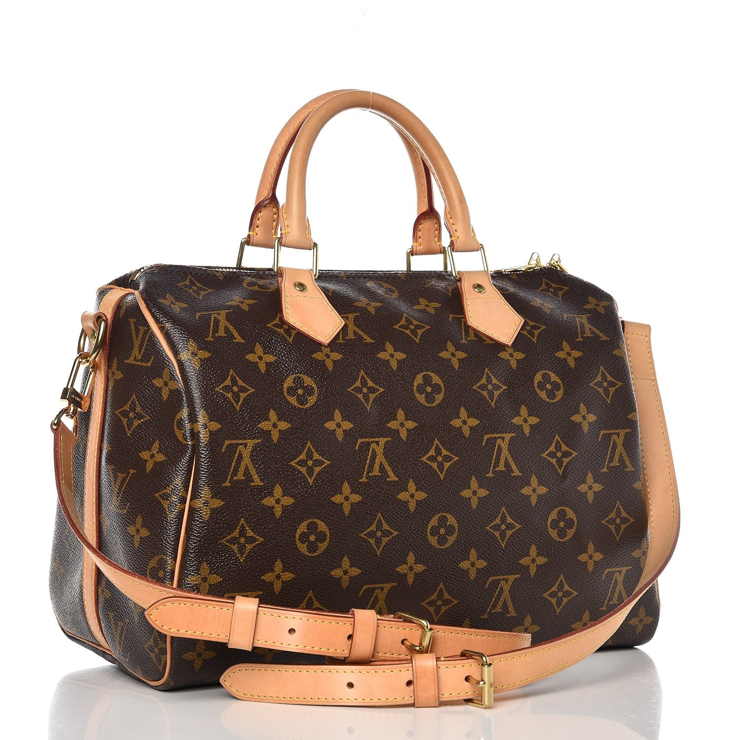 Louis Vuitton Monogram Speedy Bandouliere 30 11 of 17