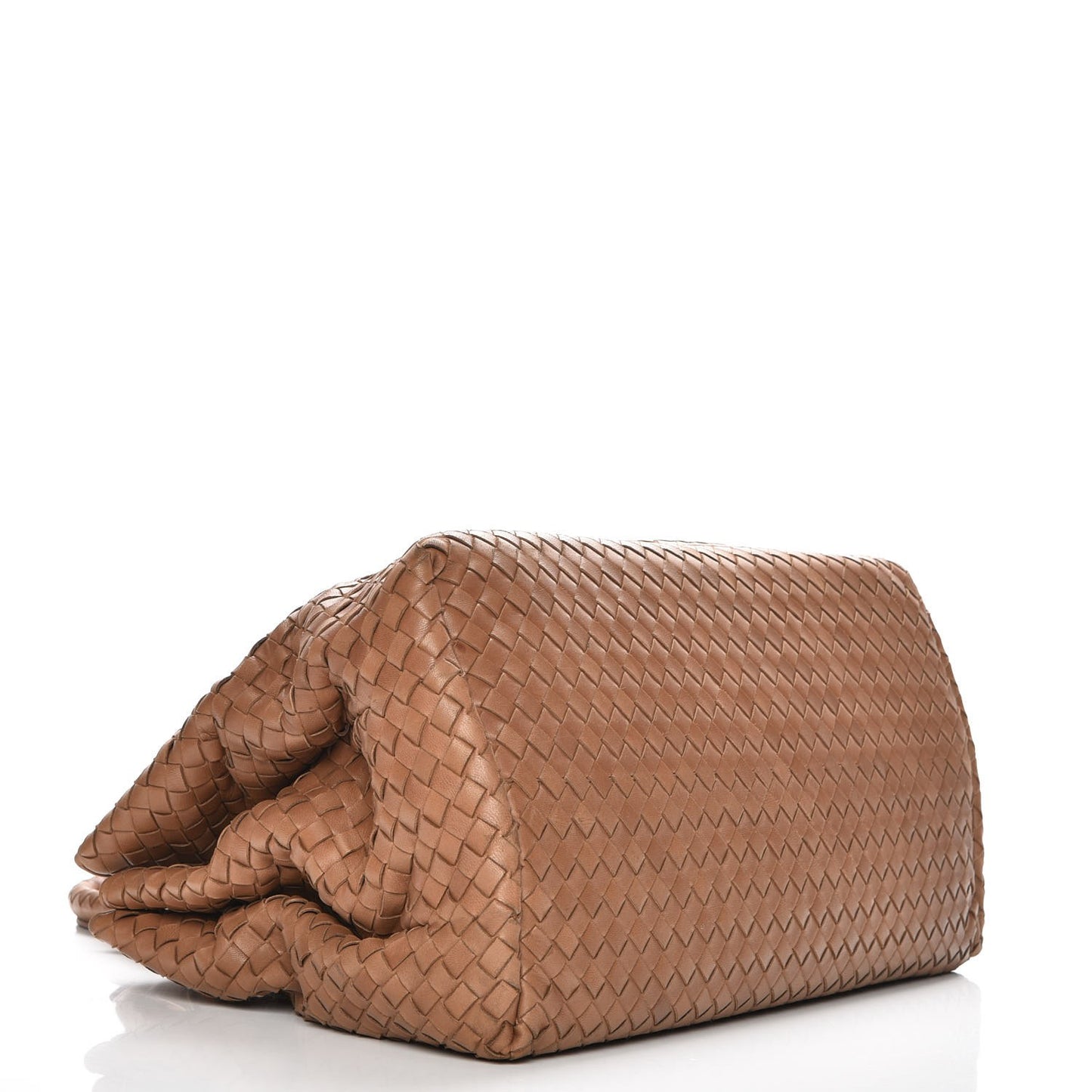 Nappa Intrecciato Medium Roma Tote Noce