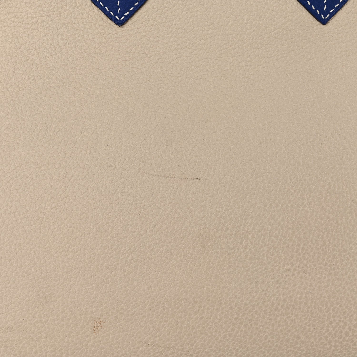 Hermes Togo Horseshoe Birkin 35 Craie Bleu Electric 16 of 20