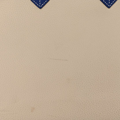 Hermes Togo Horseshoe Birkin 35 Craie Bleu Electric 16 of 20