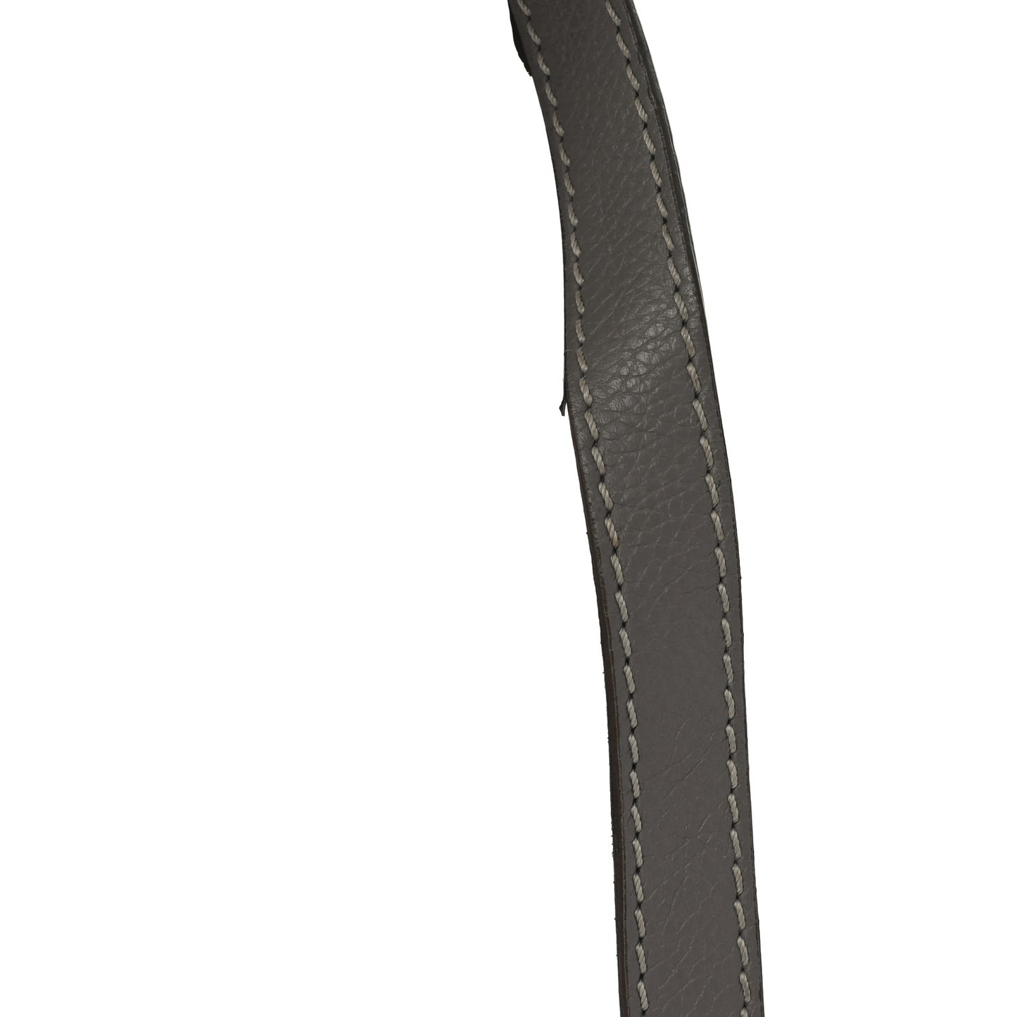 Calfskin Mini Marcie Round Crossbody Bag Grey