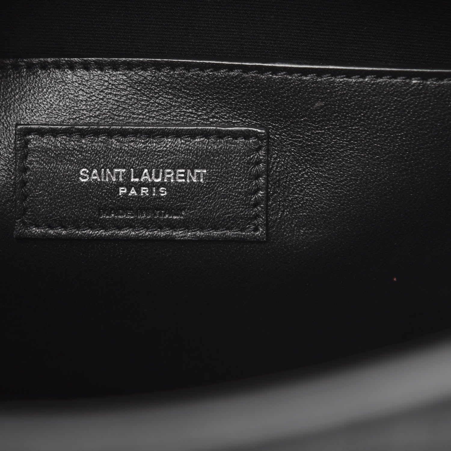 Saint Laurent Croc Calfskin Embossed Medium Uptown Tote Black 7 of 10