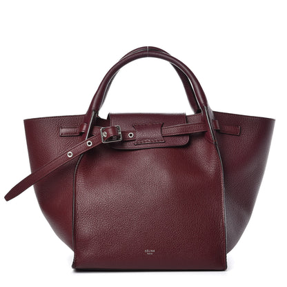 Celine Supple Grained Calfskin Small Big Bag Wine 1 of 12