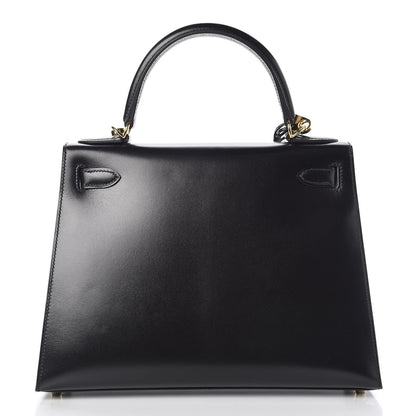 Hermes Box Kelly Sellier 28 Black 5 of 40
