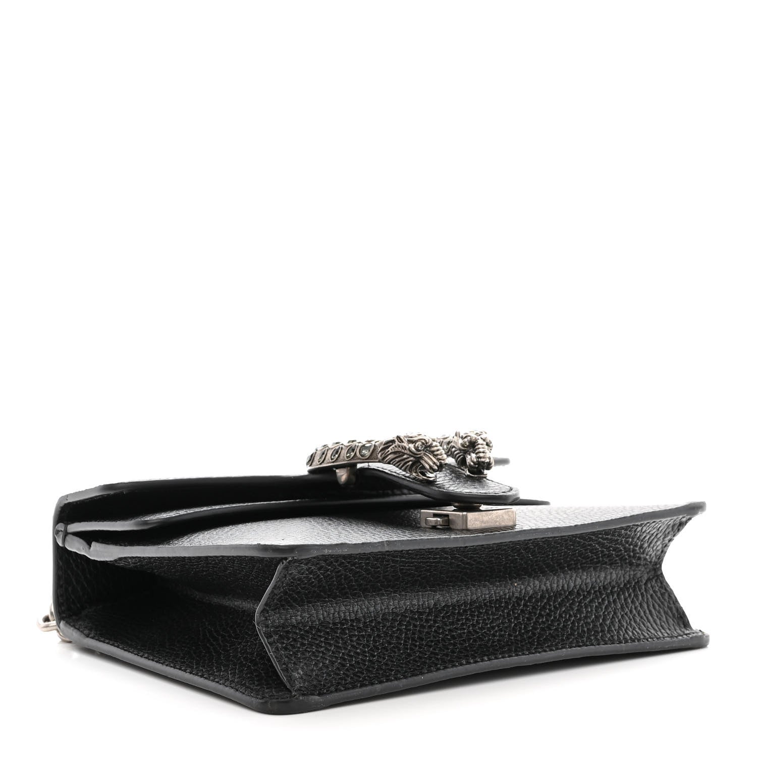 Gucci Calfskin Mini Dionysus Shoulder Bag Black 4 of 11