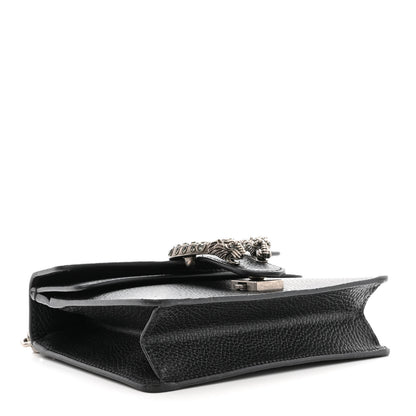 Gucci Calfskin Mini Dionysus Shoulder Bag Black 4 of 11