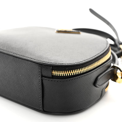Prada Saffiano Lux Odette Crossbody Black 10 of 10
