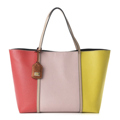 Dolce & Gabbana Textured Calfskin Tote Multicolor 1 of 9