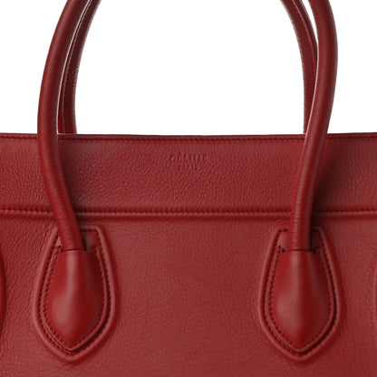 Celine Baby Grained Calfskin Medium Phantom Luggage Carmin 8 of 20