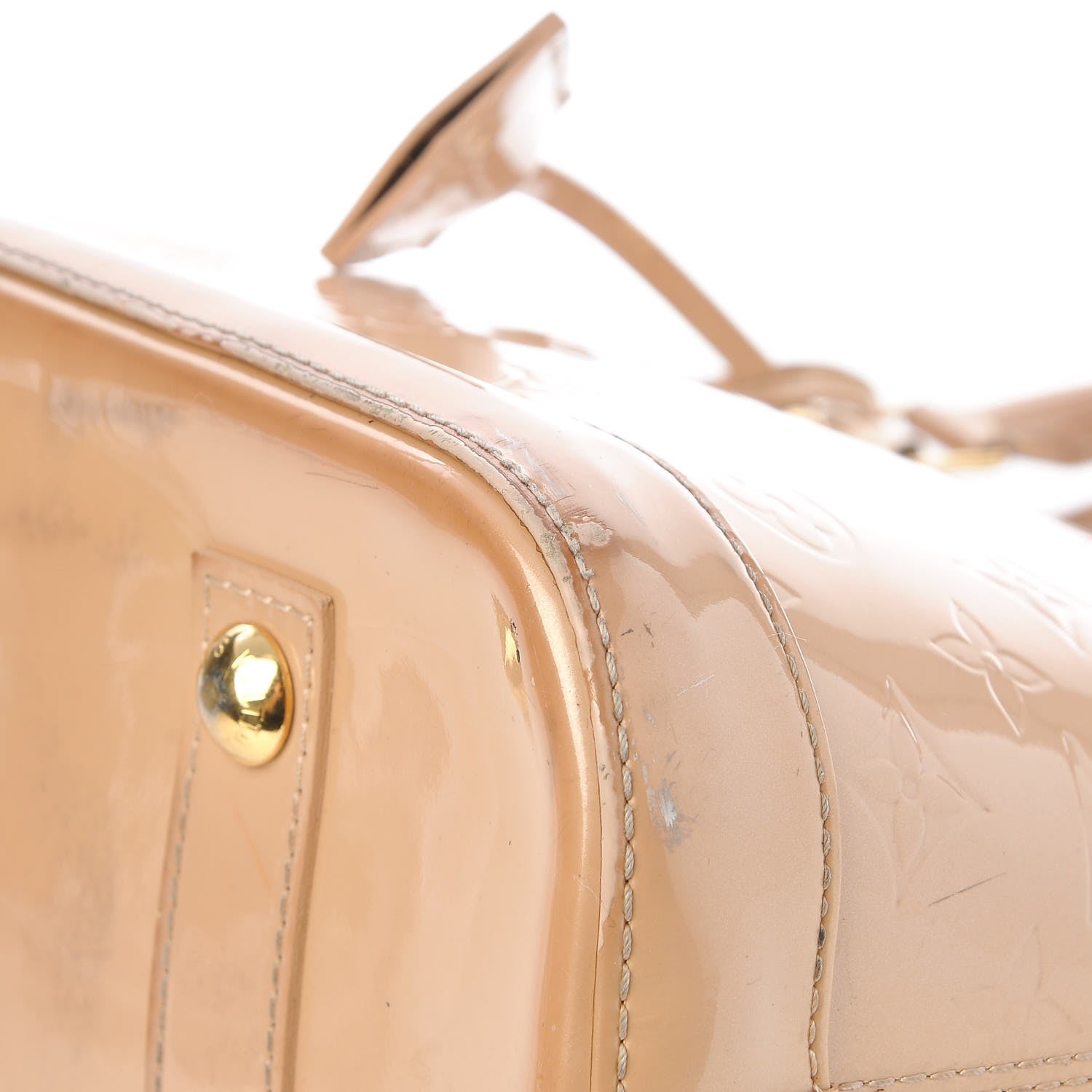 Louis Vuitton Vernis Alma PM Rose Florentin 12 of 14