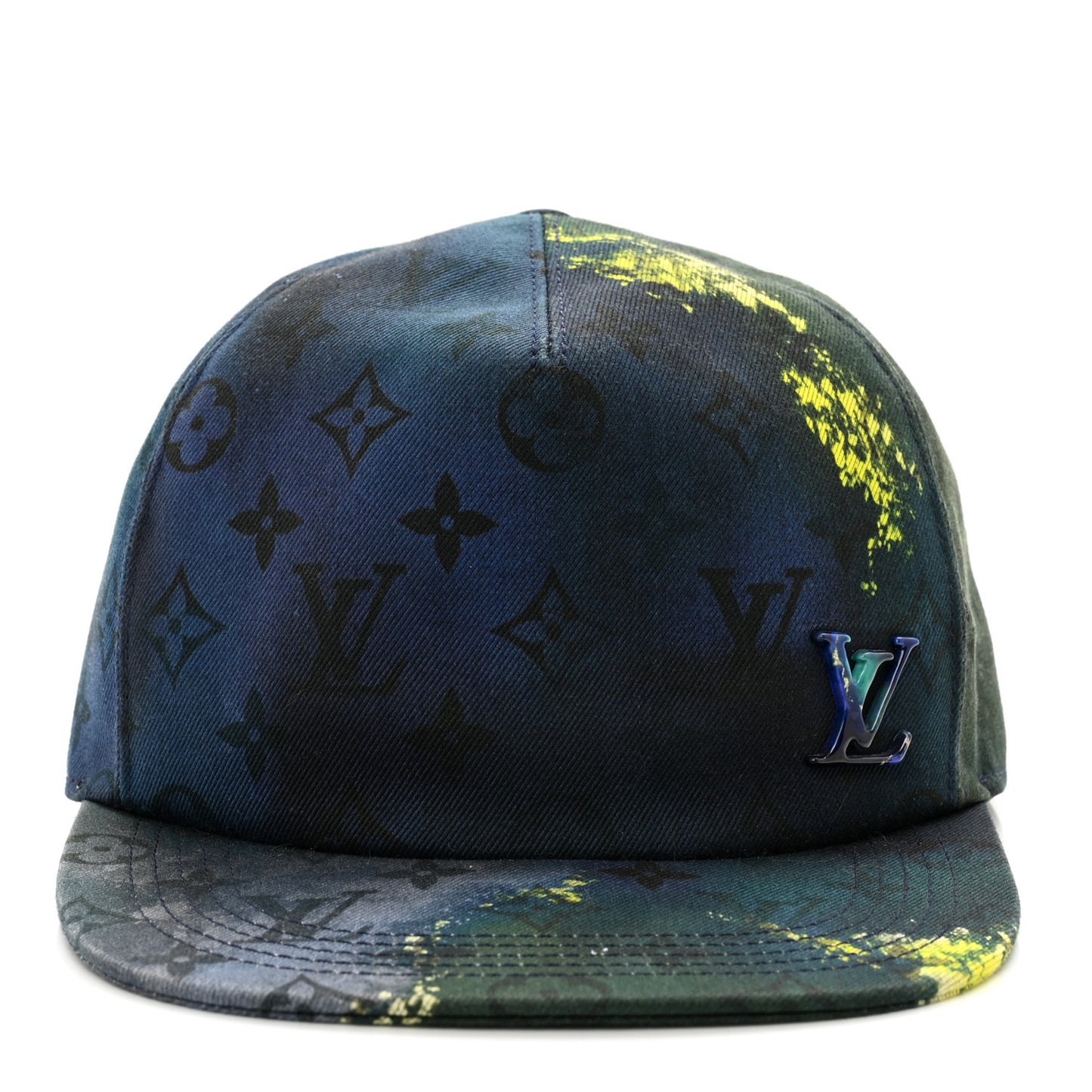 Monogram Tie Dye Cap 58 Multicolor Blue